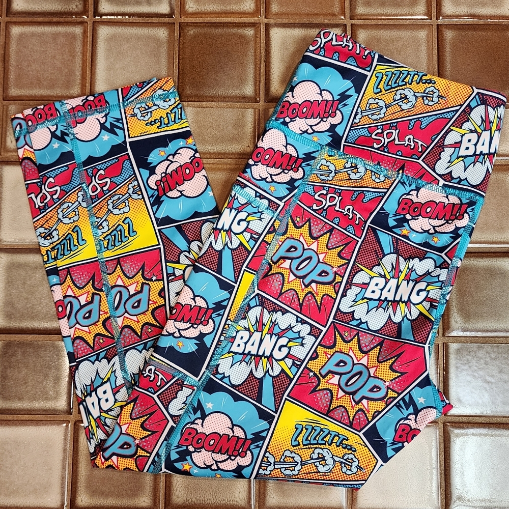 CONSTANTLY VARIED GEAR CVG Knockout Capri Workout Leggings Size M